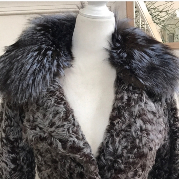 NWOT Genuine fur and leather jacket - Picture 2 of 12